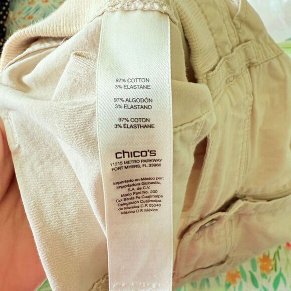 Chicos Long Bermuda Boy Short Board Short Hiking Camping Fishing Womens Short 10 - Picture 4 of 5